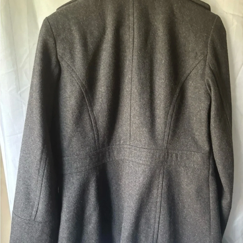 Michael Kors Charcoal Double-Breasted Bomber Jacket